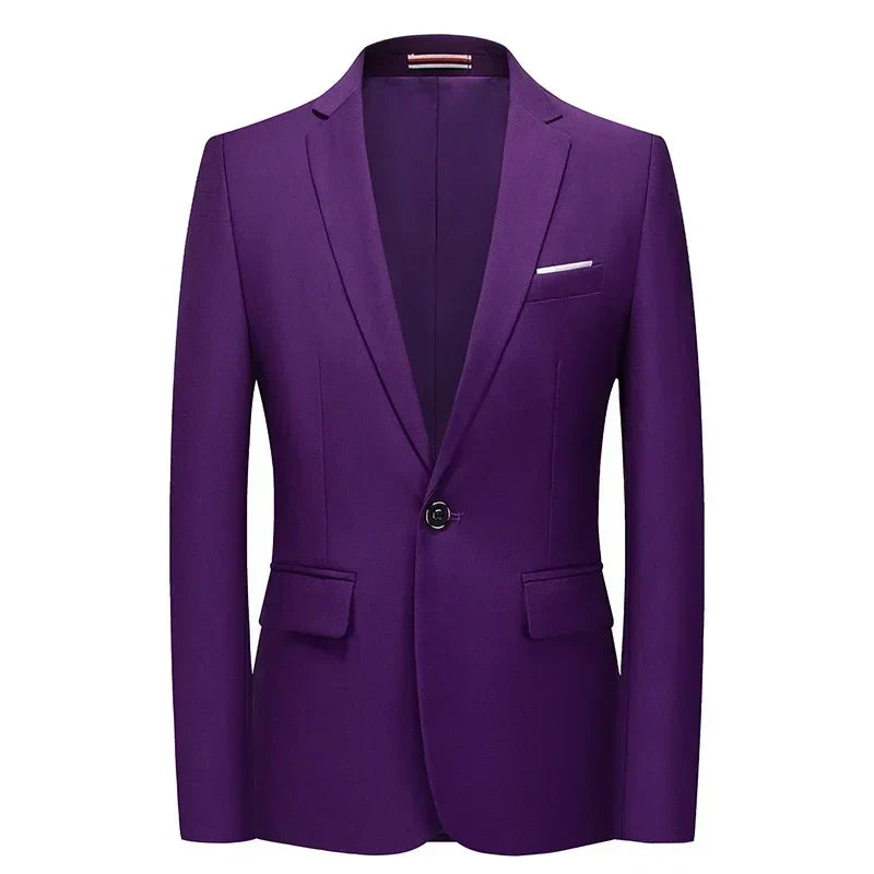 Ryan – Slim-Fit Herenblazer in Stijlvolle Kleuren