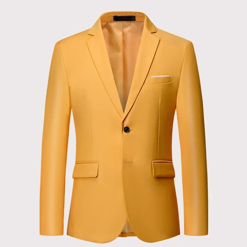 Ryan – Slim-Fit Herenblazer in Stijlvolle Kleuren