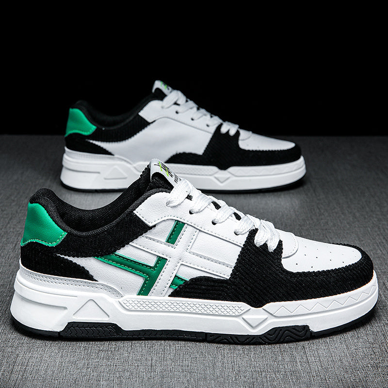 Graham – Lage Herensneakers van vegan leer