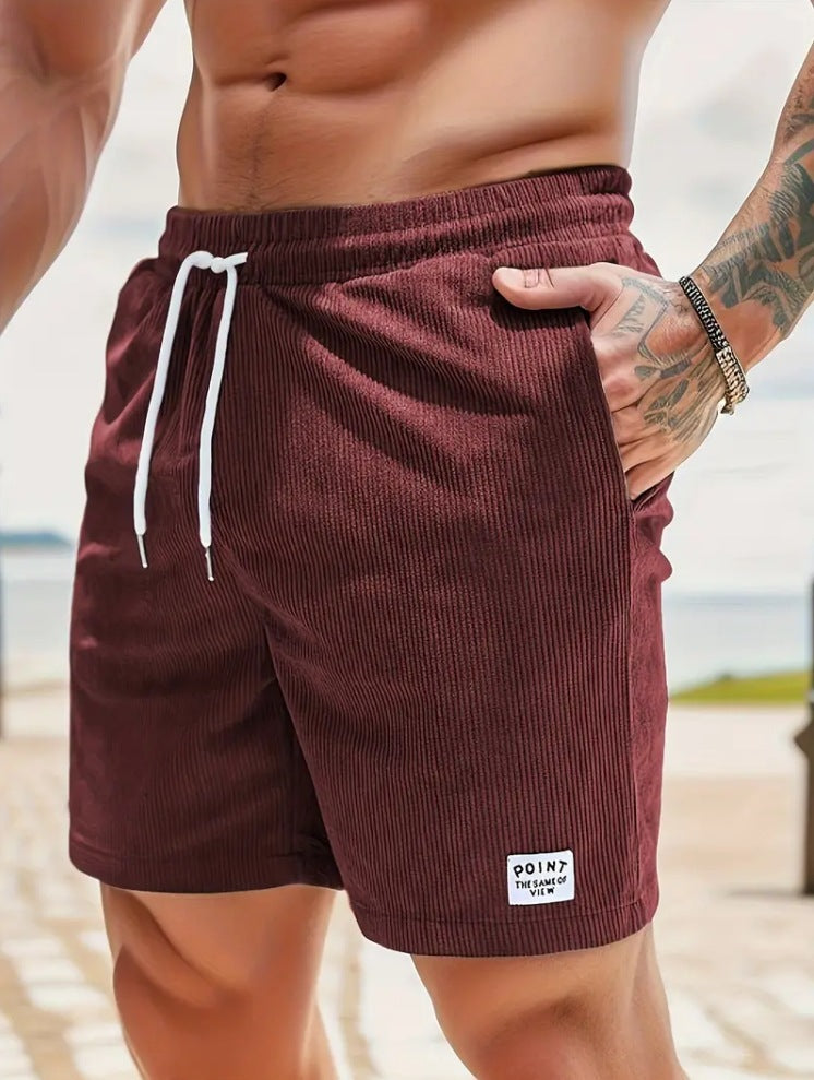 Angela – Luchtige Zomer Cordshorts met Veters voor Dames