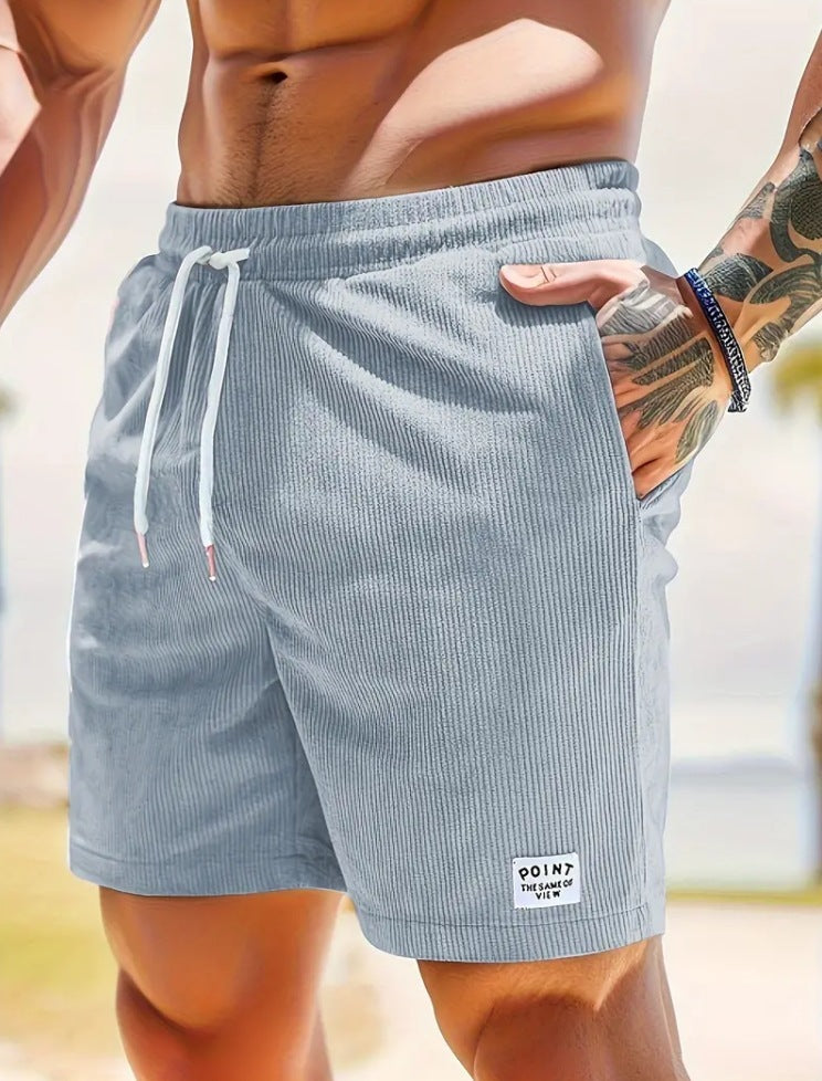 Angela – Luchtige Zomer Cordshorts met Veters voor Dames