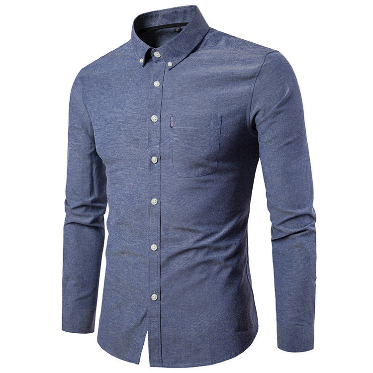 Adrian – Slim Fit Herenoverhemd met Lange Mouwen