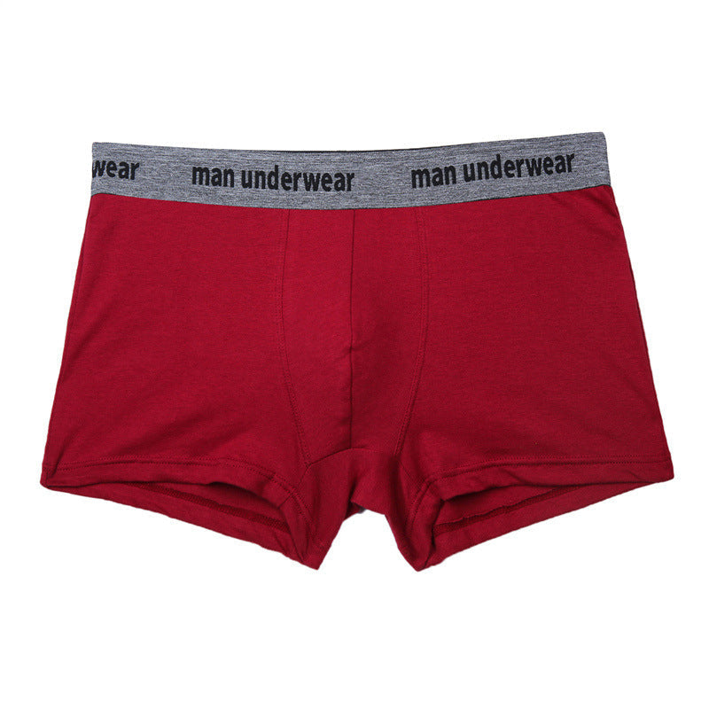 Steve – Effen Katoenen Boxershorts voor Heren