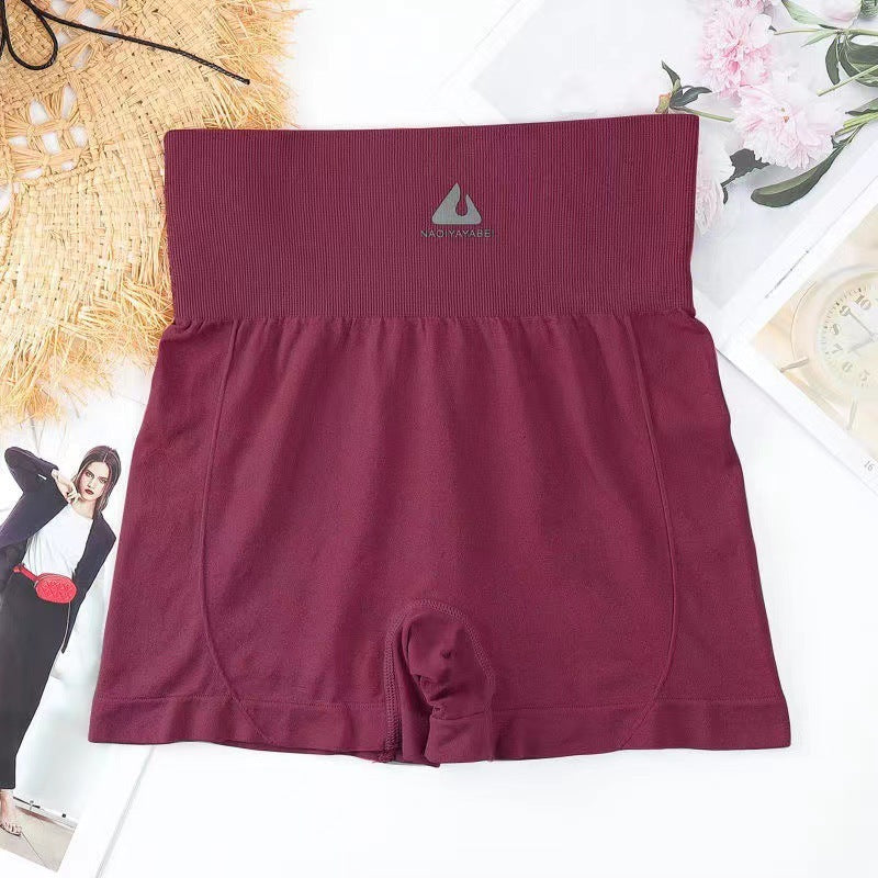 Grace – Hooggetailleerde Fitnessshorts voor Dames met Ruitontwerp