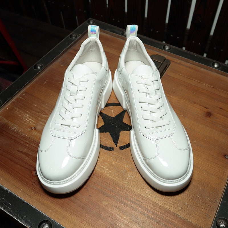 Colin – Heren Veterschoenen met Platte Zool en Veelzijdig Ontwerp