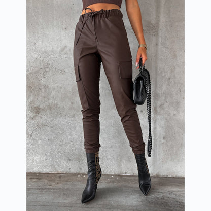 Susan – Veganleren Broek met Straatstijl