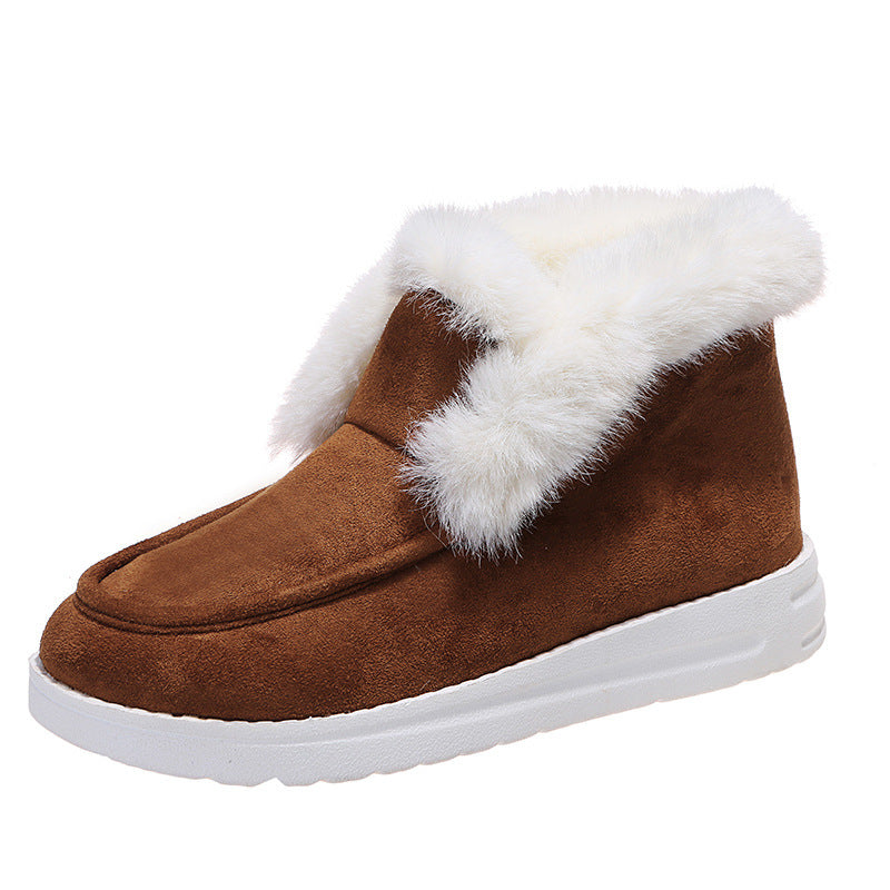 Angela – Warme Winterlaarzen met Pluche Voering voor Dames