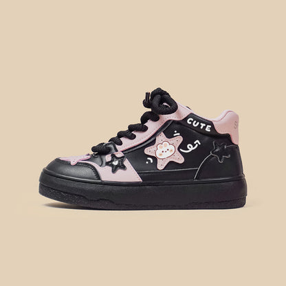 Audrey – Veelzijdige Dames-Sneaker met Hoog Schacht