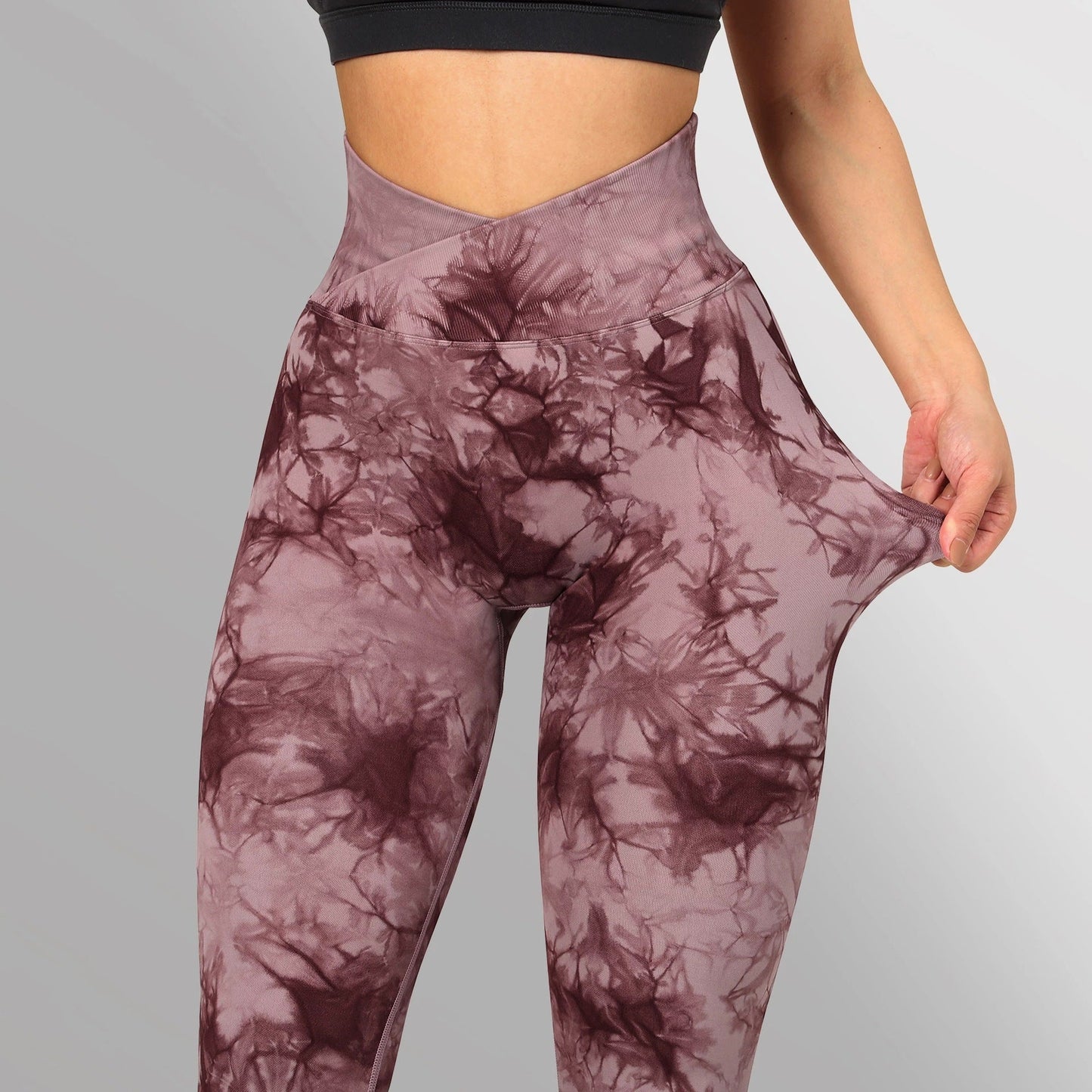 Stephanie – Naadloze Batik Leggings voor Dames