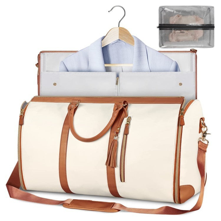 Lauren – Grote Capaciteit Reis-Duffle-Tas voor Vrouwen, Vouwbare Pak Tas, Waterdichte Kleding Tassen