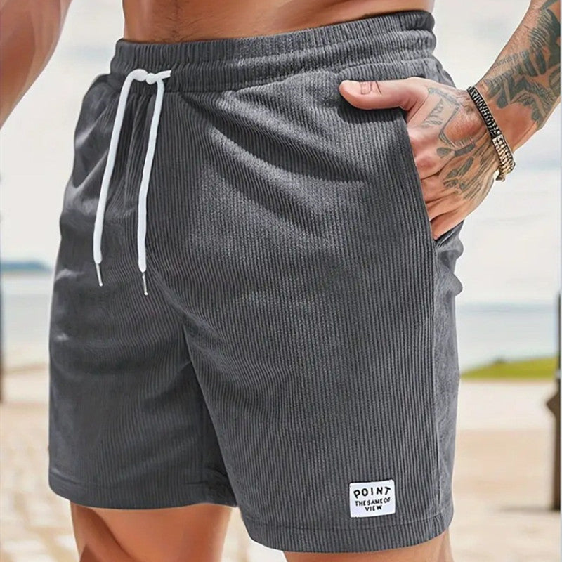 Angela – Luchtige Zomer Cordshorts met Veters voor Dames