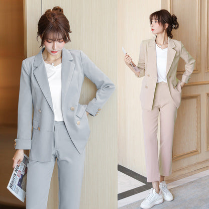 Kathleen – Elegante Dames Blazer Broekpak voor Lente en Herfst