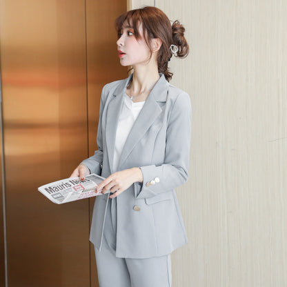 Kathleen – Elegante Dames Blazer Broekpak voor Lente en Herfst