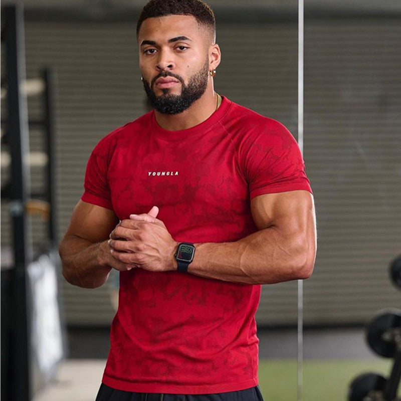 Ashley – Sportief Camouflage T-Shirt voor Mannen