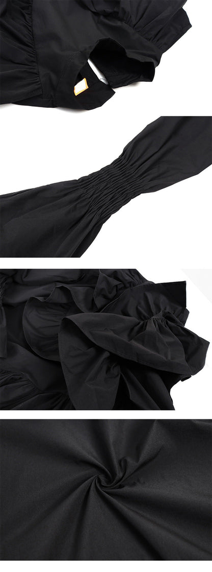 Marie – Dunne jurk met houten oren