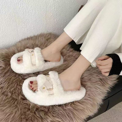 Christina – Warme Damesschoenen met Teenring