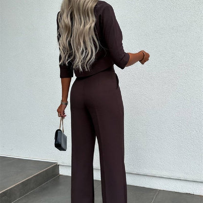 Patricia – Hoge Taille Wijde Broek