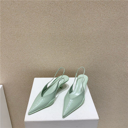 Joy – Middelhoge Dames-Baotou-Sandalen met Punt