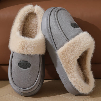 Percy – Warme Heren-Hausschoenen van Premium Vegan Suède