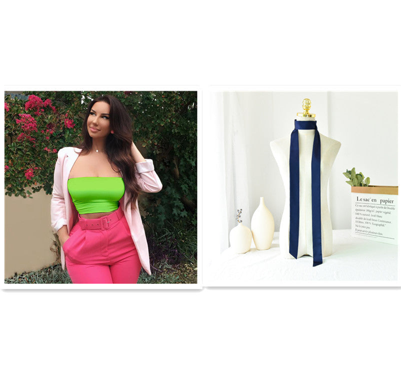 Lydia – Kort Asymmetrisch Wikkelshirt