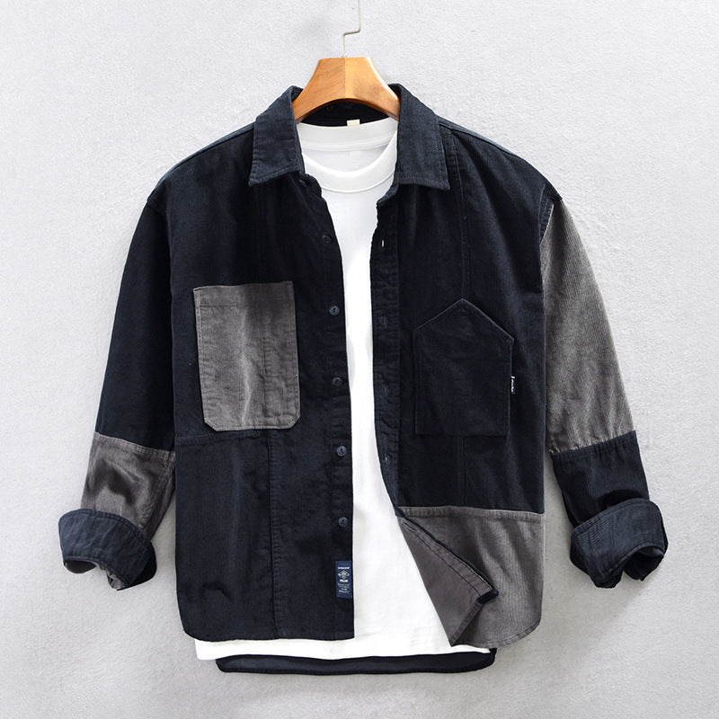 Wayne – Casual Corduroy Overhemd voor Heren
