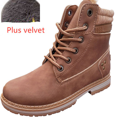 Deborah – Martinlaarzen met Plusfluweel voor Dames