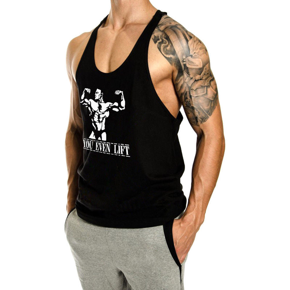 Jake – Bedrukte Heren Sportvest