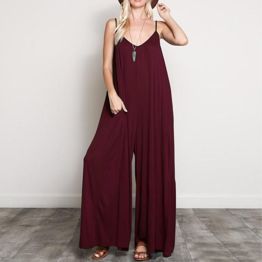 Joy – Zomer Jumpsuit met V-hals voor Dames