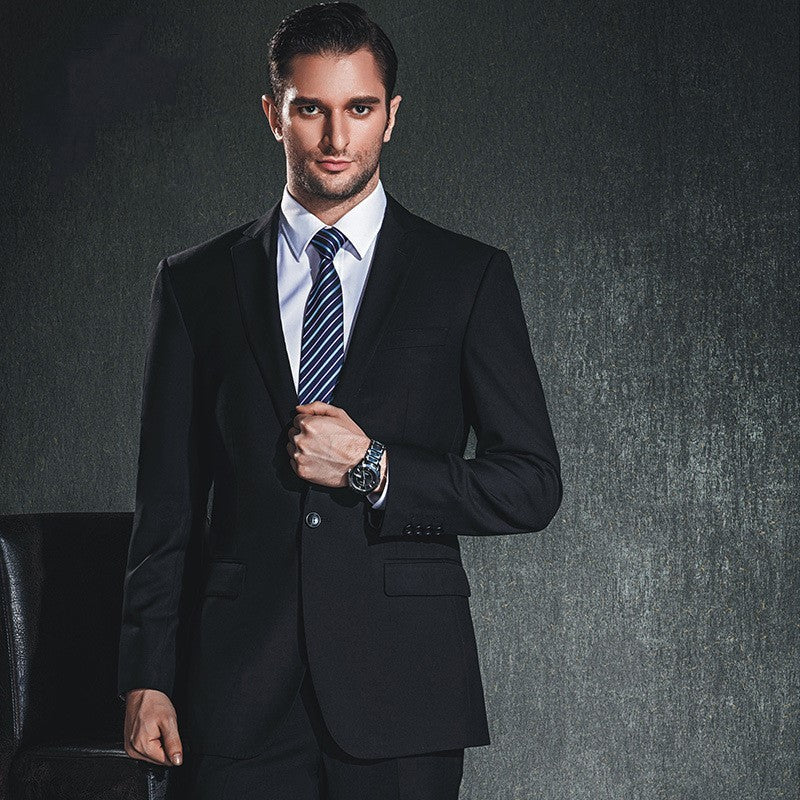 Chris – Nieuwe Herenpak in Casual Koreaanse Slim-Stijl