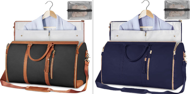 Lauren – Grote Capaciteit Reis-Duffle-Tas voor Vrouwen, Vouwbare Pak Tas, Waterdichte Kleding Tassen