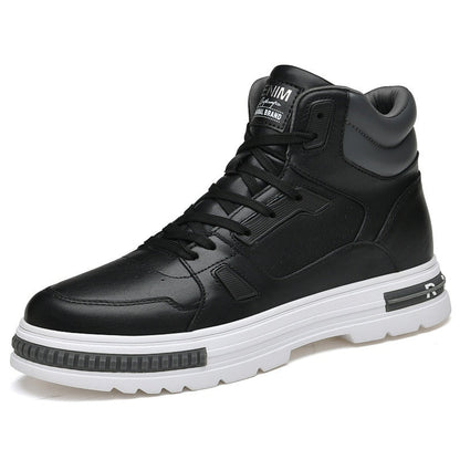 Danny – Modische Herren Martin Boots mit erhöhter Sohle für den Winter