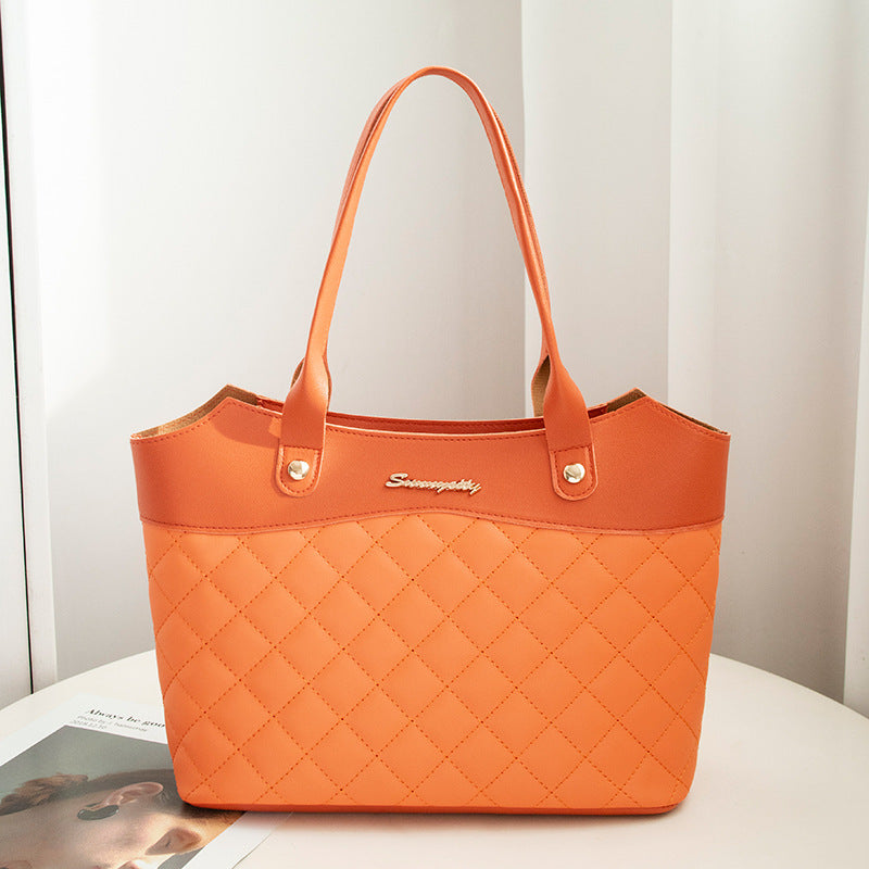 Joanne – Rhombus Handtasche voor Dames met Modieus Karomuster