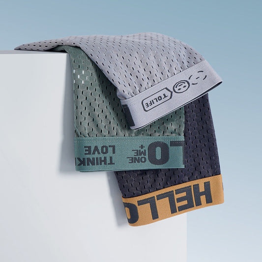 Gregory – Ademend Herenboxershort van IJszijde