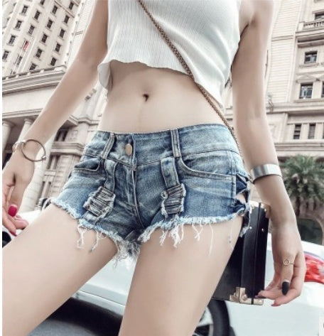 Joanne – Sexy Zomerjeansshorts met Lage Taille