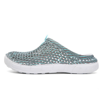 Fiona – Vegan Leren Damespantoletten met Uitsnijdingen