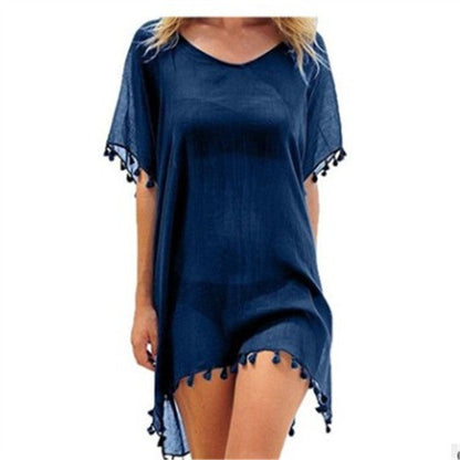 Tamara – Losse Chiffon Tuniek voor het Strand