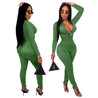Faith – Dames Jumpsuit met Zijstrepen