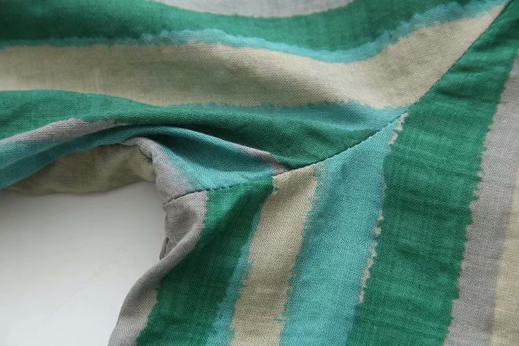 Pamela – Luchtige Blouse met Gestreepte Reverskraag voor Dames in de Herfst