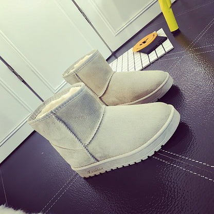 Nicola – Winterse Faux-Fur Dameslaarzen