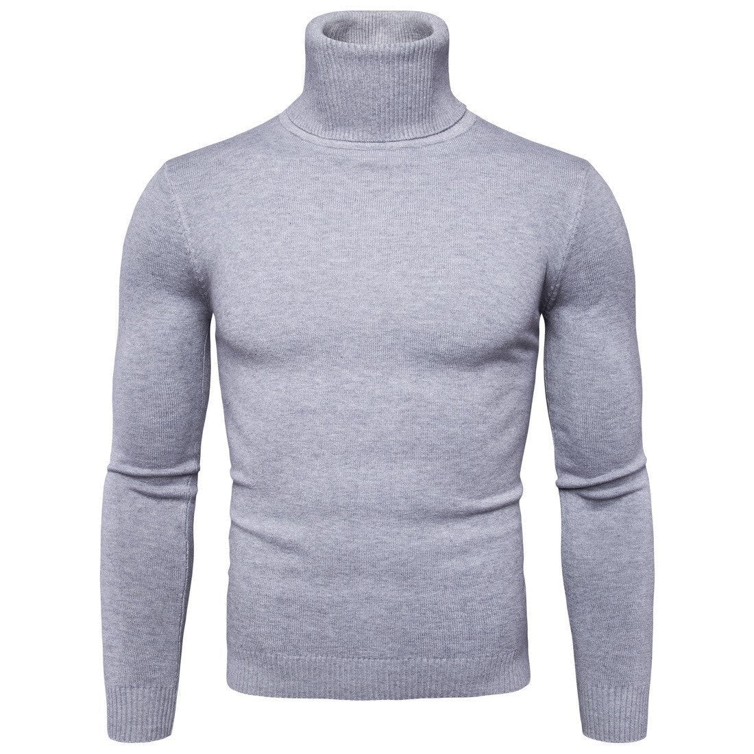 Ron – Thermo-Turtleneck Pullover voor Heren in Effen Designs