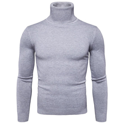 Ron – Thermo-Turtleneck Pullover voor Heren in Effen Designs