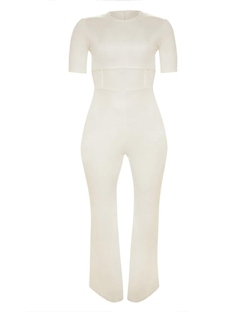 Anna – Dames Jumpsuit van Premium Vegan Leder