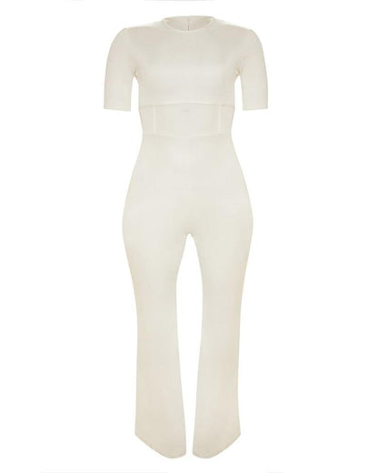 Anna – Dames Jumpsuit van Premium Vegan Leder