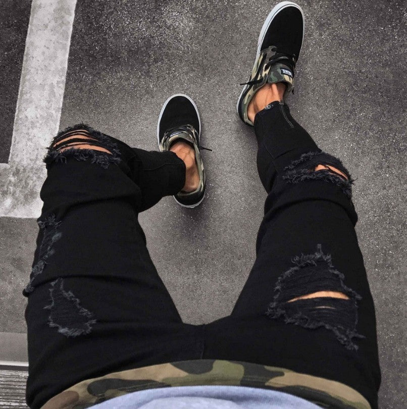 Harvey – Zerrissene Jeans voor Heren