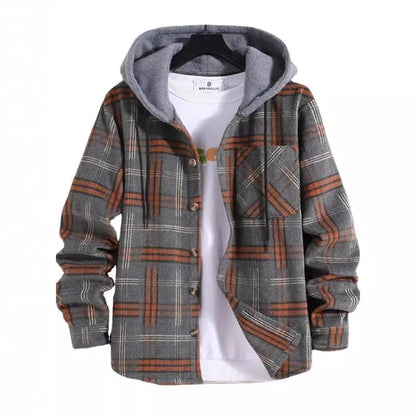 Stephen – Lang Mouw Ruitjesoverhemd voor de Herfst in Casual Stijl