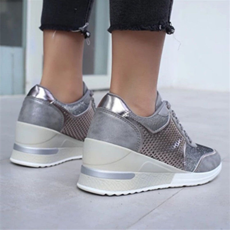 Nicola – Veter Sneakers met Plateau voor Vrouwen
