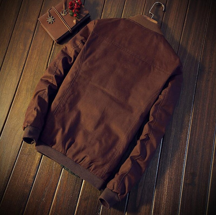 Dean – Lichte Herenjas van Hoogwaardig Veganistisch Leer