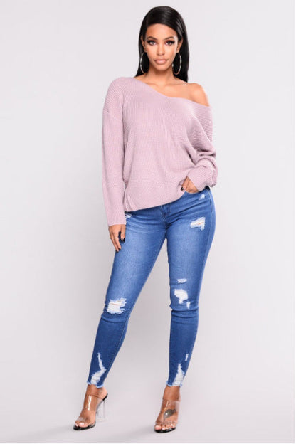 Patricia – Hoog getailleerde Stretch Slim Pencil Broek