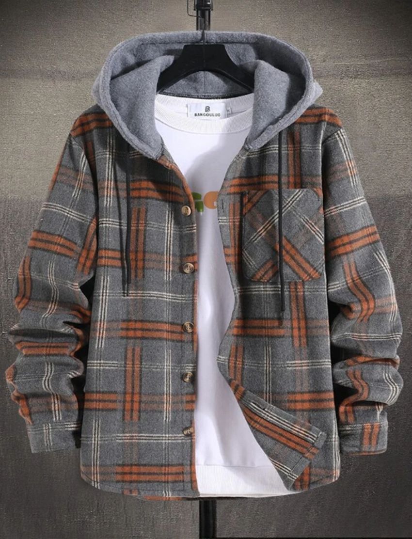 Stephen – Lang Mouw Ruitjesoverhemd voor de Herfst in Casual Stijl