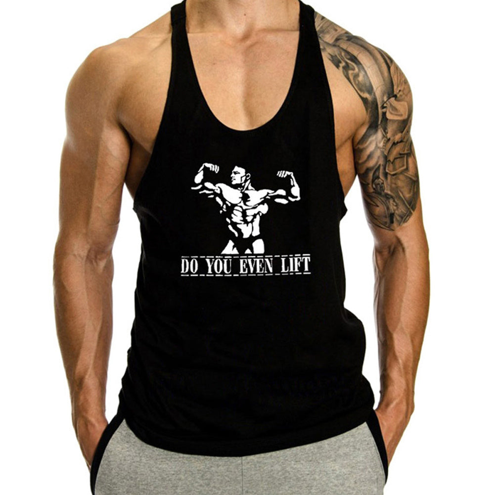 Jake – Bedrukte Heren Sportvest